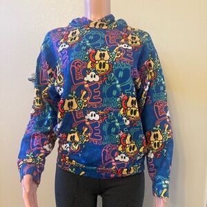 Colorful Graphic Hoodie. Size XS.